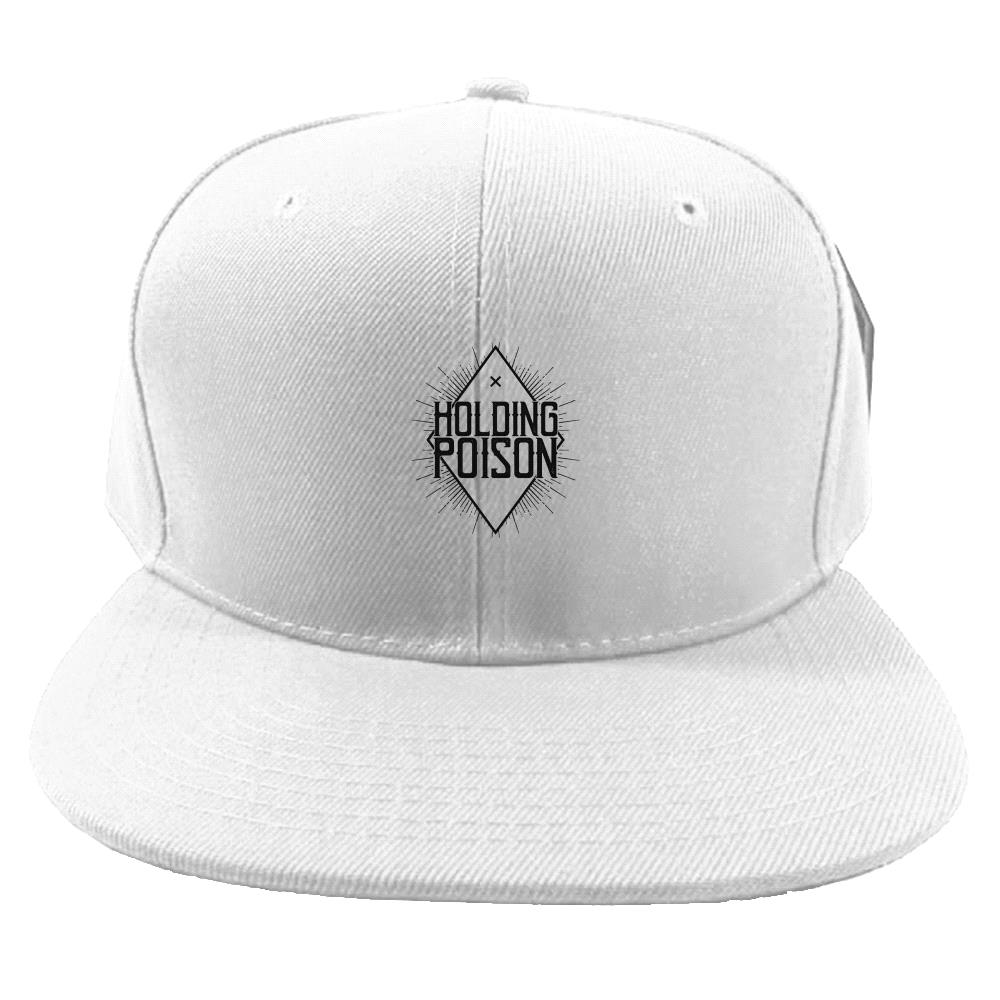 Holding Poison Cap- Black Print